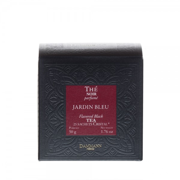 Thé Noir - Jardin Bleu - 25 sachets Cristal