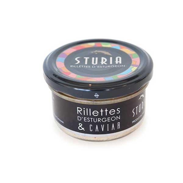 Rilletttes d'Esturgeon & Caviar, STURIA