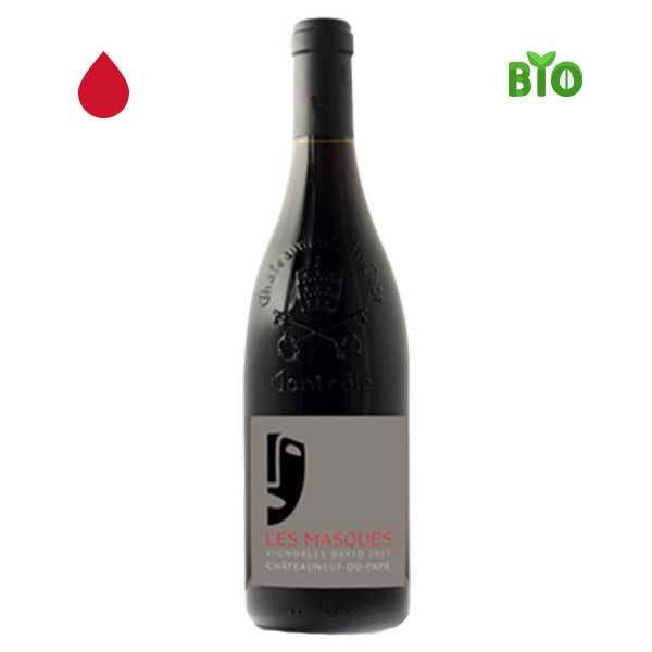 Châteauneuf-du-Pape, Les Masques - Vignoble David 2019
