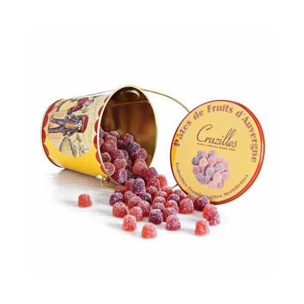 Pâte de fruits - fraisettes framboisettes myrtillettes