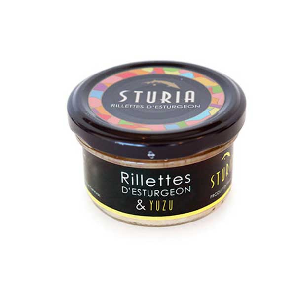 Rillettes d'Esturgeon au Yuzu, STURIA