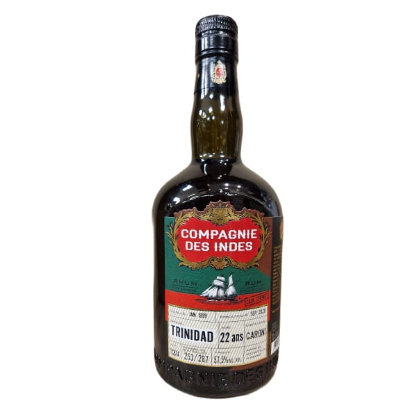Compagnie des Indes -  Rhum hors d'âge - TRINIDAD - CARONI - 22 ans